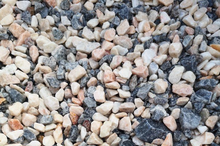 20mm Polar Pink Marble Chippings - Home & Garden > Lawn & Garden > Gardening Chippings
