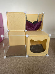 Kitty Cubby Cat Cube Play Tower MIDI - Animals & Pet Supplies > Pet Supplies > Cat Supplies PETS