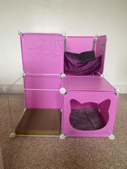 Kitty Cubby Cat Cube Play Tower MIDI - Animals & Pet Supplies > Pet Supplies > Cat Supplies PETS
