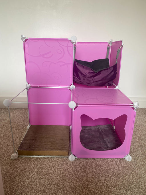 Kitty Cubby Cat Cube Play Tower MIDI - Animals & Pet Supplies > Pet Supplies > Cat Supplies PETS