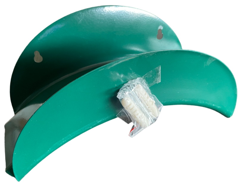Metal Hose Hanger Green - Hardware > Hardware Accessories > Tool Storage & Organization > Garden Hose Storage > Hose Hangers Garden tools & Accesories