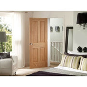 Victorian 4 Panel Internal Oak Door - Doors