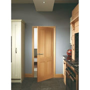 Victorian Shaker 4 Panel Internal Oak Door -