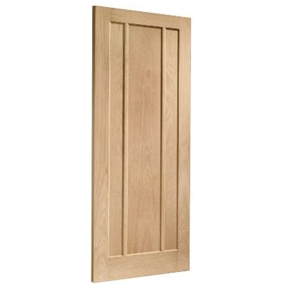Worcester 3 Panel Internal Oak Door -