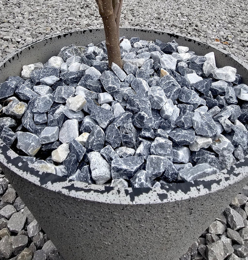 20mm Polar Black Ice Chippings - Home & Garden > Lawn & Garden > Gardening Chippings