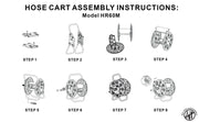 Hose Cart for 60m 1/2" Garden Hose - Home & Garden > Lawn & Garden Hose Reel