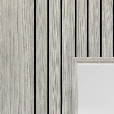 Aria Grey Pre-Finished Glazed Internal Door - All Sizes -