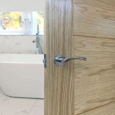 Boston Polished Satin Stainless Steel Latch Pack -