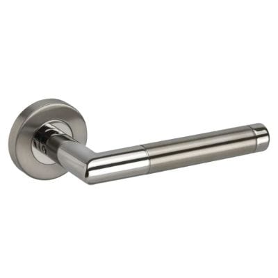 Portland Polished Satin Stainless Steel Latch Pack - Hardware > Building Materials > Door Hardware > Door Knobs & Handles Door Handle