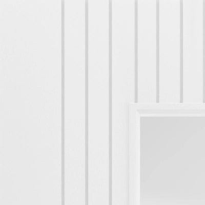 Aria White Primed Glazed Internal Door - All Sizes -