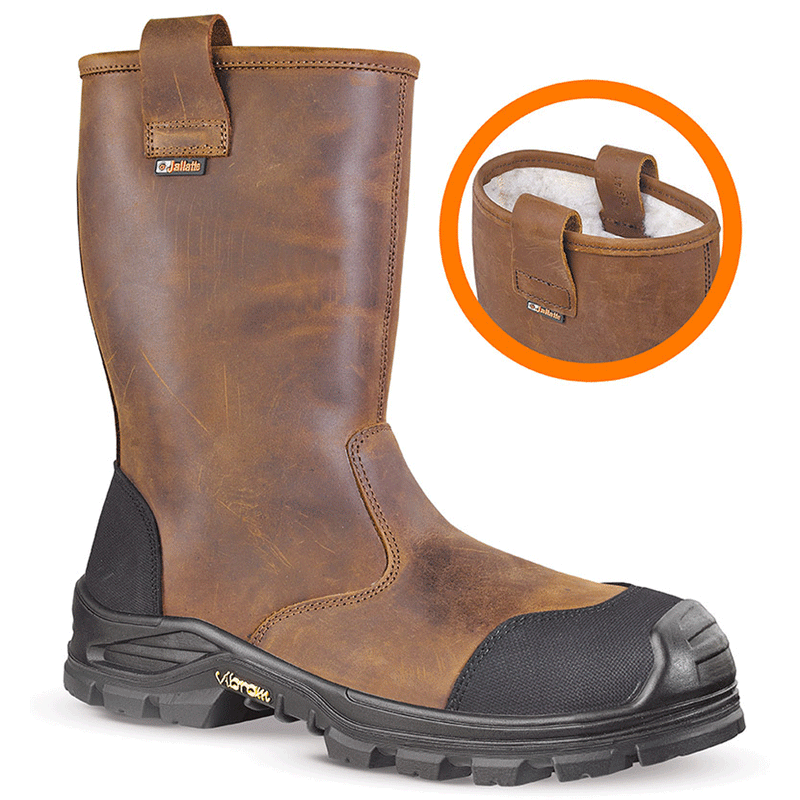 Jallatte Jalbox SAS S3 CI SRC Water-Repellent Safety Work Rigger Boots - RIGGER BOOTS
