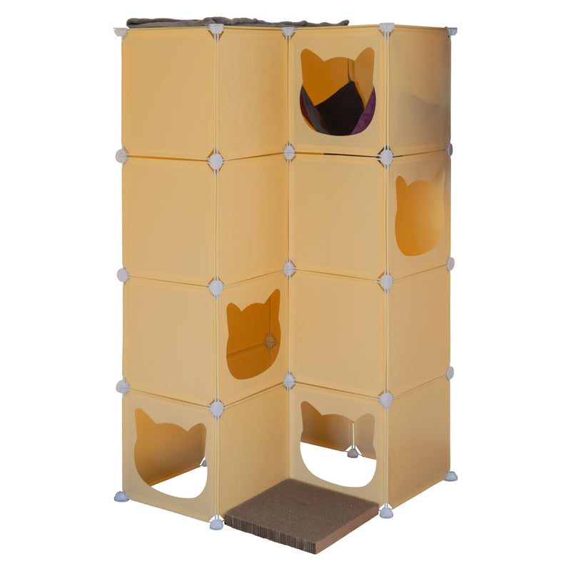 Kitty Cubby Cat Cube Play Tower MAXI - Animals & Pet Supplies > Pet Supplies > Cat Supplies PETS