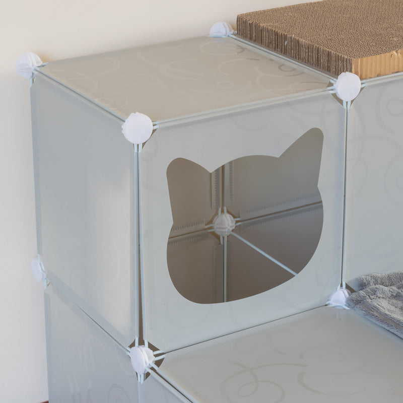 Kitty Cubby Cat Cube Play Tower MAXI - Animals & Pet Supplies > Pet Supplies > Cat Supplies PETS