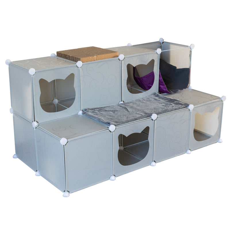 Kitty Cubby Cat Cube Play Tower MAXI - Animals & Pet Supplies > Pet Supplies > Cat Supplies PETS