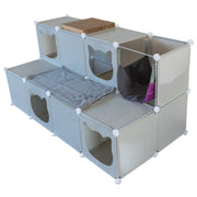 Kitty Cubby Cat Cube Play Tower MAXI - Animals & Pet Supplies > Pet Supplies > Cat Supplies PETS