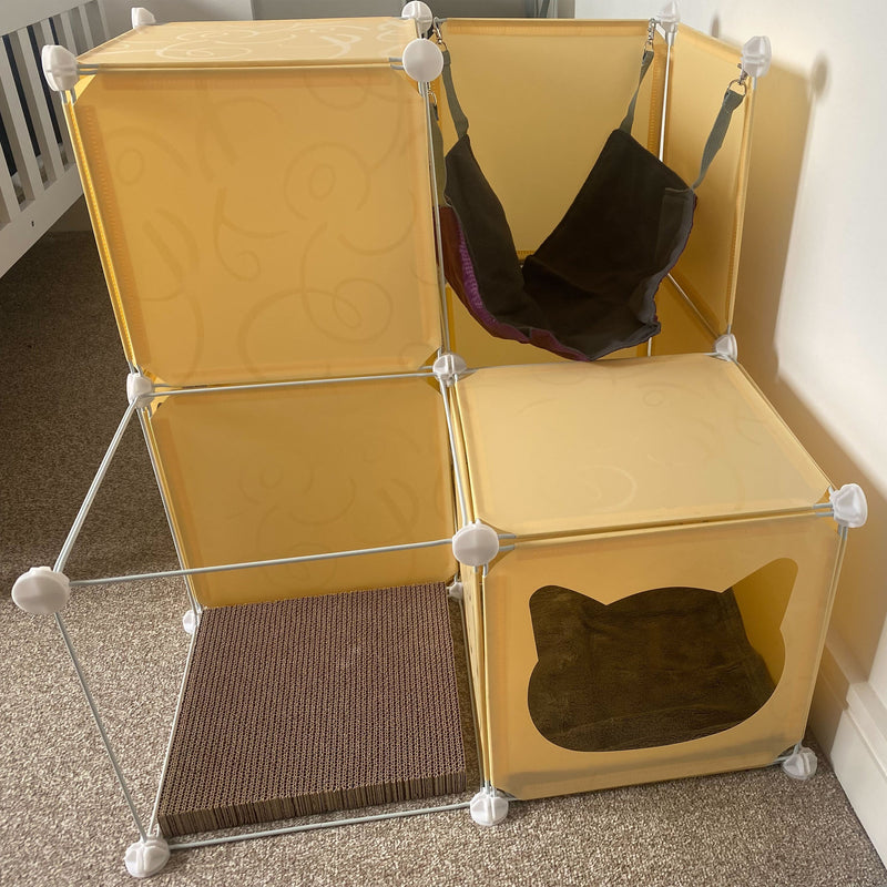 Kitty Cubby Cat Cube Play Tower MIDI - Animals & Pet Supplies > Pet Supplies > Cat Supplies PETS
