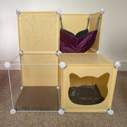 Kitty Cubby Cat Cube Play Tower MIDI - Animals & Pet Supplies > Pet Supplies > Cat Supplies PETS