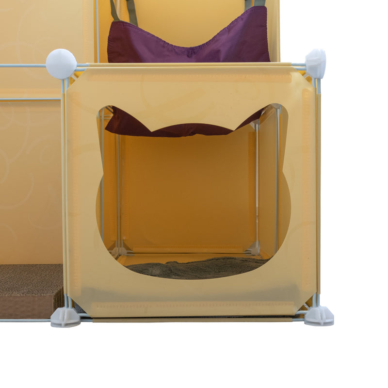 Kitty Cubby Cat Cube Play Tower MIDI - Animals & Pet Supplies > Pet Supplies > Cat Supplies PETS