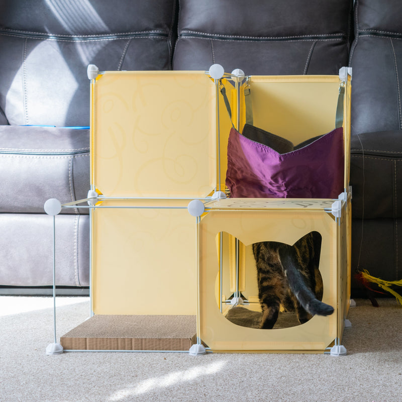 Kitty Cubby Cat Cube Play Tower MIDI - Animals & Pet Supplies > Pet Supplies > Cat Supplies PETS