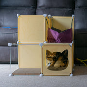 Kitty Cubby Cat Cube Play Tower MIDI - Animals & Pet Supplies > Pet Supplies > Cat Supplies PETS