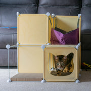 Kitty Cubby Cat Cube Play Tower MIDI - Animals & Pet Supplies > Pet Supplies > Cat Supplies PETS