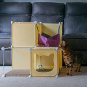 Kitty Cubby Cat Cube Play Tower MIDI - Animals & Pet Supplies > Pet Supplies > Cat Supplies PETS