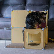 Kitty Cubby Cat Cube Play Tower MIDI - Animals & Pet Supplies > Pet Supplies > Cat Supplies PETS