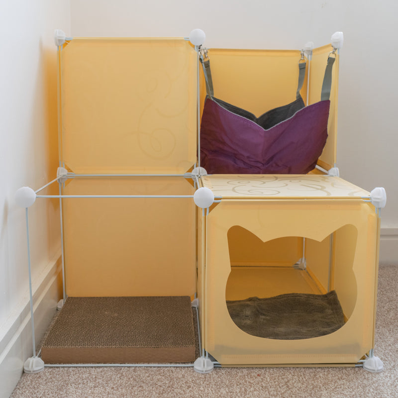 Kitty Cubby Cat Cube Play Tower MIDI - Animals & Pet Supplies > Pet Supplies > Cat Supplies PETS