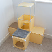 Kitty Cubby Cat Cube Play Tower MIDI - Animals & Pet Supplies > Pet Supplies > Cat Supplies PETS