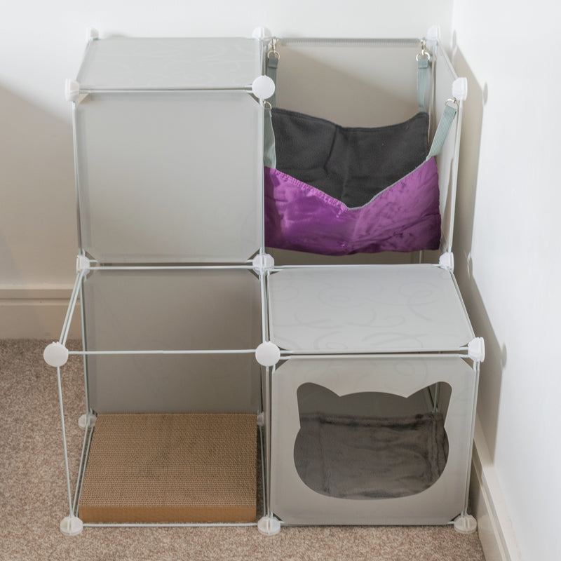 Kitty Cubby Cat Cube Play Tower MIDI - Animals & Pet Supplies > Pet Supplies > Cat Supplies PETS