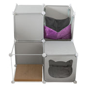 Kitty Cubby Cat Cube Play Tower MIDI - Animals & Pet Supplies > Pet Supplies > Cat Supplies PETS