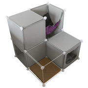 Kitty Cubby Cat Cube Play Tower MIDI - Animals & Pet Supplies > Pet Supplies > Cat Supplies PETS