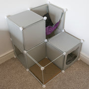 Kitty Cubby Cat Cube Play Tower MIDI - Animals & Pet Supplies > Pet Supplies > Cat Supplies PETS