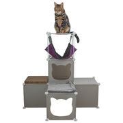 Kitty Cubby Cat Cube Play Tower MIDI - Animals & Pet Supplies > Pet Supplies > Cat Supplies PETS