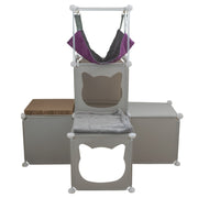 Kitty Cubby Cat Cube Play Tower MIDI - Animals & Pet Supplies > Pet Supplies > Cat Supplies PETS