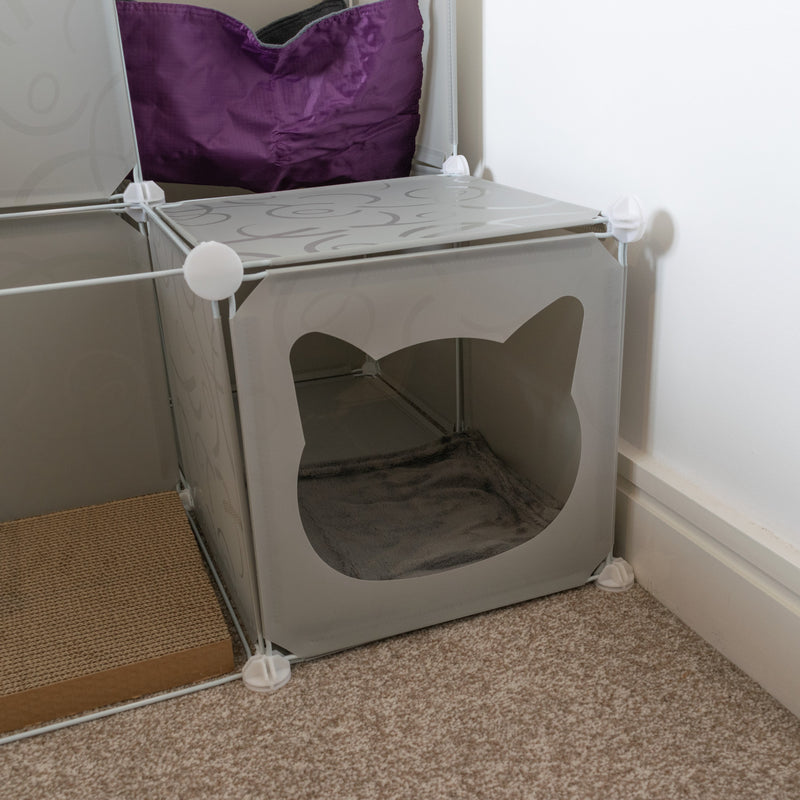 Kitty Cubby Cat Cube Play Tower MIDI - Animals & Pet Supplies > Pet Supplies > Cat Supplies PETS