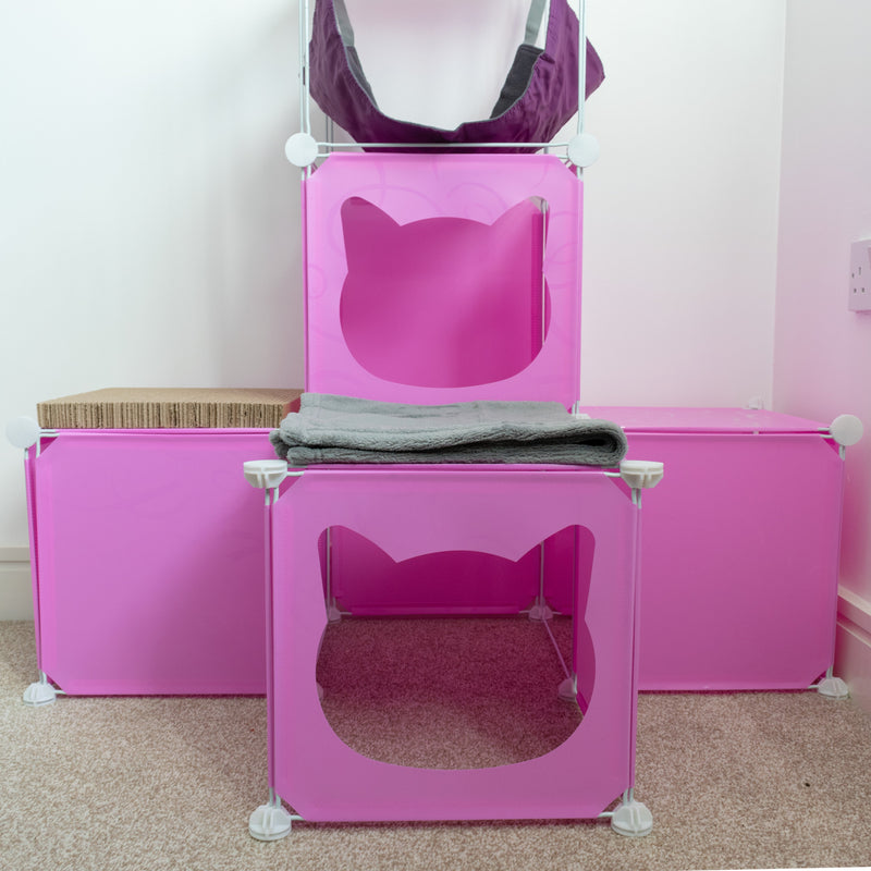 Kitty Cubby Cat Cube Play Tower MIDI - Animals & Pet Supplies > Pet Supplies > Cat Supplies PETS