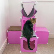 Kitty Cubby Cat Cube Play Tower MIDI - Animals & Pet Supplies > Pet Supplies > Cat Supplies PETS