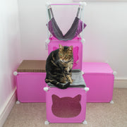 Kitty Cubby Cat Cube Play Tower MIDI - Animals & Pet Supplies > Pet Supplies > Cat Supplies PETS