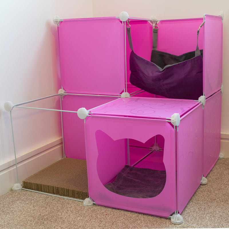 Kitty Cubby Cat Cube Play Tower MIDI - Animals & Pet Supplies > Pet Supplies > Cat Supplies PETS