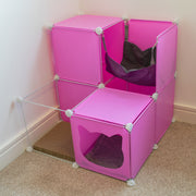 Kitty Cubby Cat Cube Play Tower MIDI - Animals & Pet Supplies > Pet Supplies > Cat Supplies PETS
