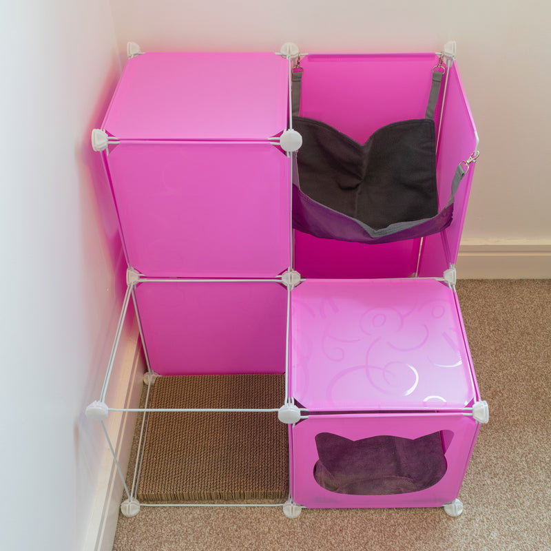 Kitty Cubby Cat Cube Play Tower MIDI - Animals & Pet Supplies > Pet Supplies > Cat Supplies PETS