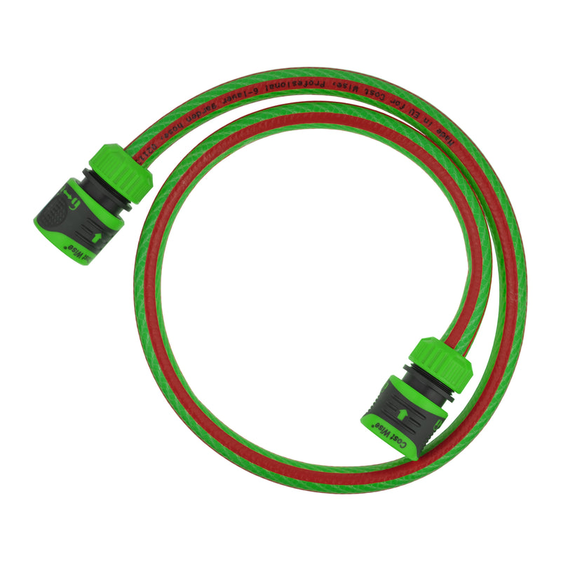 Premium Garden Hose Green with Green Lock Connectors - Garden watering
