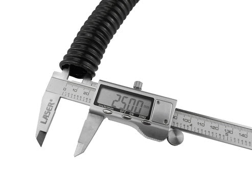 Corrugated Pipe 1" (25mm) with 2 x Double Wire Clips Set - Hardware > Plumbing > Plumbing Hoses & Supply Lines Tech Hose & Fittings
