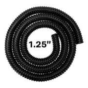 Corrugated Pipe 1.25" (32mm) with 2 x Double Wire Clips Set - Hardware > Plumbing > Plumbing Hoses & Supply Lines Tech Hose & Fittings
