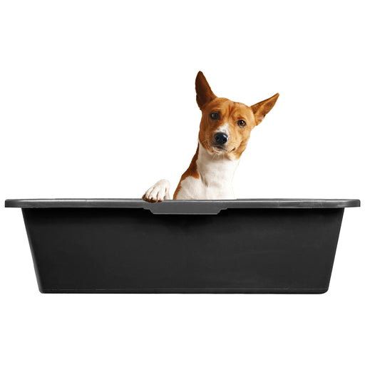 Versatile Large 40L Dog Bath/Pool/Tub - Suitable for Small Dog Breeds - with Drain Plug & Premium Connector - Durable, Easy to Store - Animals & Pet Supplies > Pet Supplies > Pet Grooming Supplies