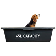 Versatile Large 65L Dog Bath/Pool/Tub - Suitable for Small to Large Breeds - with Drain Plug & Premium Connector - Perfect for medium size dog breeds - Durable, Easy to Store - Animals & Pet Supplies > Pet Supplies > Pet Grooming Supplies