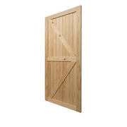 Knotty Pine Unfinished Internal Barn Door 42" 2134 x 970mm - Doors