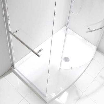 Purity Curved Dedicated Shower Tray - Bathrooms