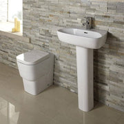Cubix Back to Wall Toilet with Soft Close Seat - Bathrooms